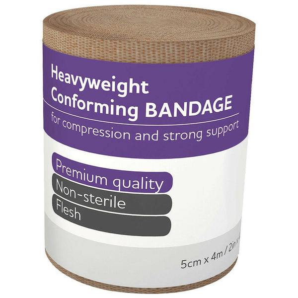 AeroForm Heavyweight Conforming Bandage 5cm x 4M Wrap/12 Connect The Lines Australia - Medical Supplies & Equipment