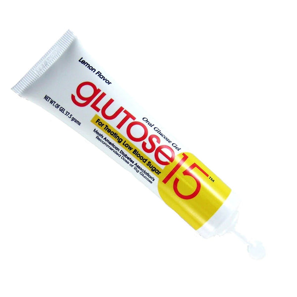 Glutose 15 Oral Glucose Gel, Lemon Flavour, 37.5 grams Connect The Lines Australia - Medical Supplies & Equipment