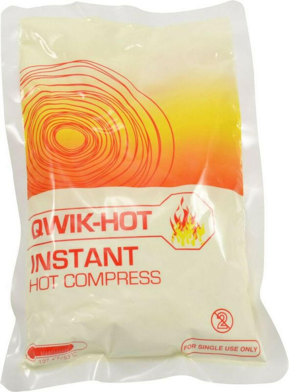 HOT PACK - QWIK HOT INSTANT 20 x 12 CM Connect The Lines Australia - Medical Supplies & Equipment