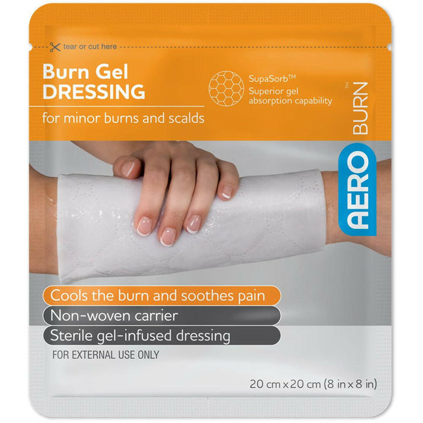 AEROBURN | Burn Gel Dressing | 20 x 20cm - Connect The Lines Australia - Medical Supplies & Equipment